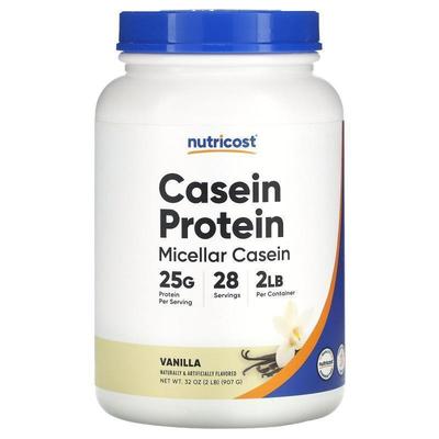 Nutricost,Casein Protein, Vanilla, 2 lb (907 g)