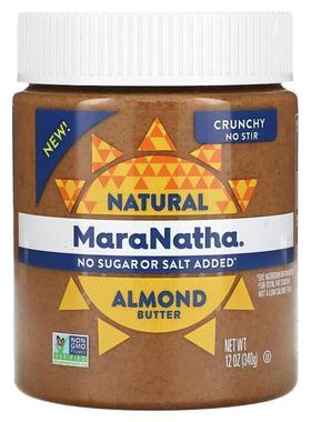 MaraNatha,Natural Almond Butter, Crunchy, 12 oz (340 g)