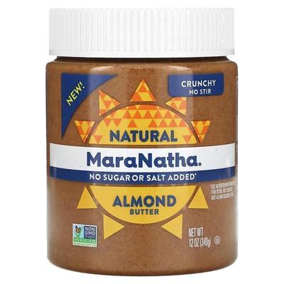 MaraNatha,Natural Almond Butter, Crunchy, 12 oz (340 g)