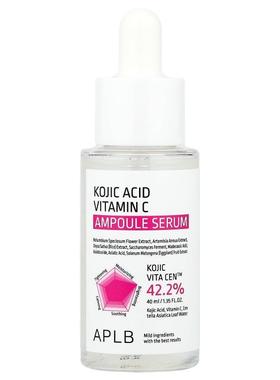 APLB,Kojic Acid Vitamin C Ampoule Serum , 1.35 fl oz (40 ml)