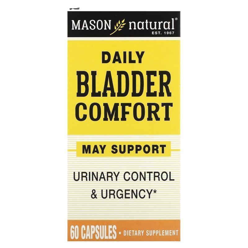 Mason Natural,Daily Bladder Comfort，60 粒胶囊