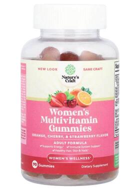 Natures Craft,Women's Wellness, Women's Multivitamin Gummies