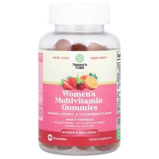 Natures Craft,Women's Wellness, Women's Multivitamin Gummies