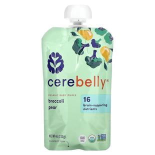 Cerebelly,Organic Baby Puree, Smoothie-Style, Celery