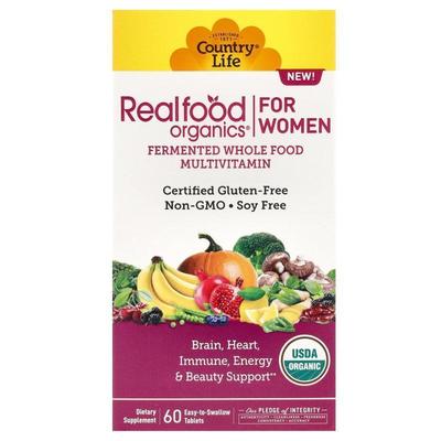 乡村生活,Realfood Organics, Multivitamin For Women