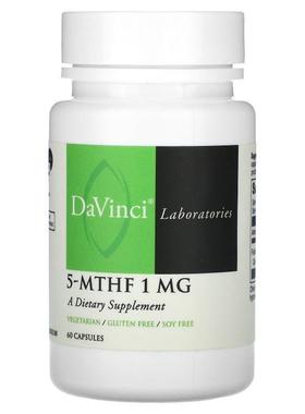 DVI，5-MTHF叶酸，1mg，60粒
