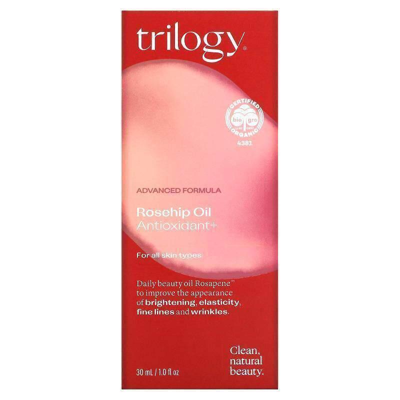 Trilogy,抵御氧化自由基玫瑰果油 +，1.01 液量盎司（30 毫升）