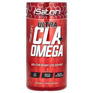 Isatori,Ultra CLA + Omega , 90 Softgels
