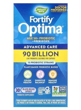 然萃维,Fortify Optima，50 岁以上人群益生菌 + 益生元，高级护9