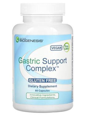 Nutra BioGenesis,Gastric Support Complex, 60 Capsules
