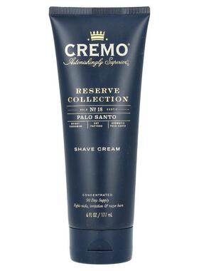 Cremo,Reserve Collection, Shave Cream, Palo Santo, 6 fl oz (
