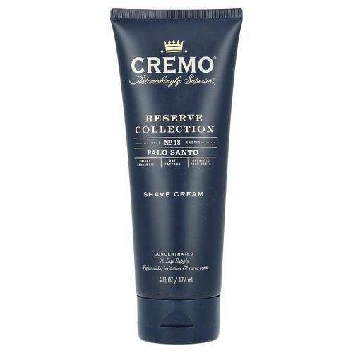 Cremo,Reserve Collection, Shave Cream, Palo Santo, 6 fl oz (