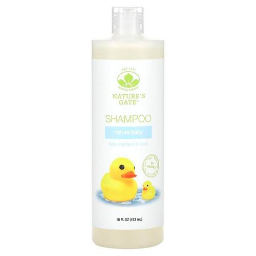 Mild By Nature,Nature Baby，洗发水沐浴露，16 液量盎司（473
