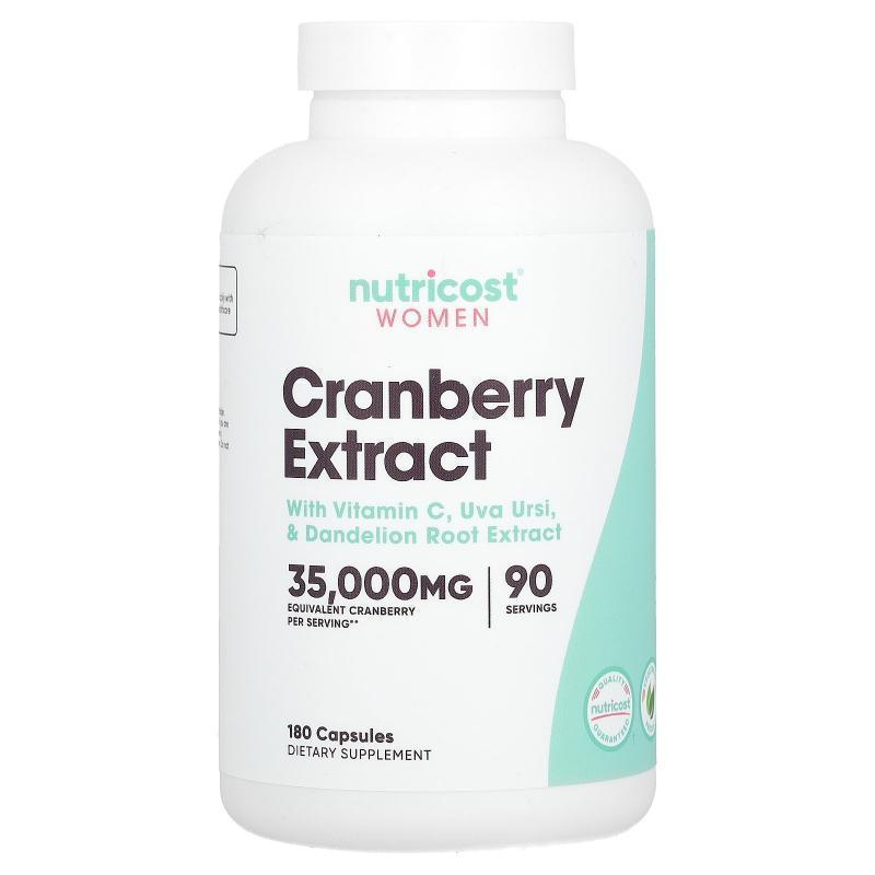 Nutricost,Women, Cranberry Extract, 17,050 mg, 180 Capsules