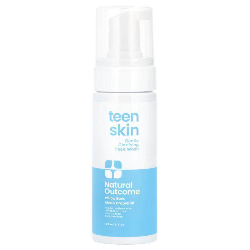 Natural Outcome,Teen Skin, Gentle Clarifying Face Wash