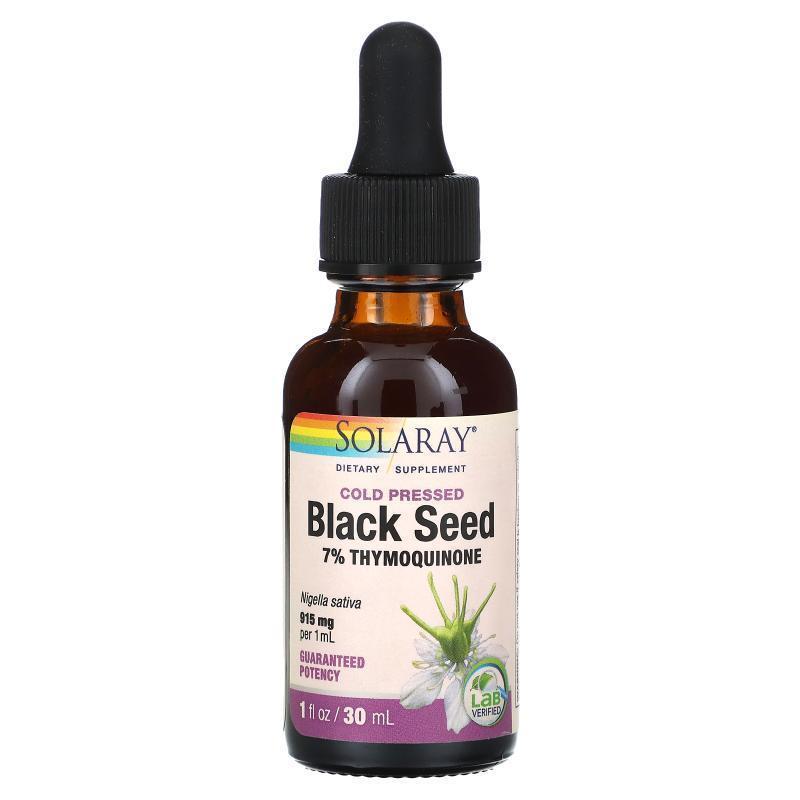 Solaray,Cold Pressed Black Seed , 1 fl oz (30 ml)