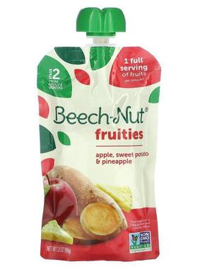 Beech-Nut,Fruities, 6+ Months, Peach, Apple &amp;amp;amp