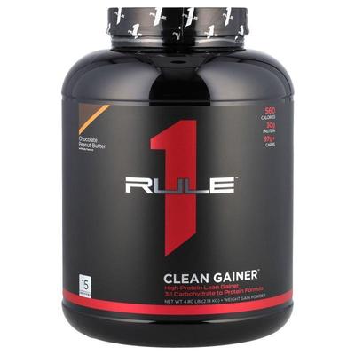 Rule One Proteins,Clean Gainer™, Chocolate Peanut Butter, 4.