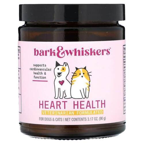 Mercola博士,Bark &amp; Whiskers, Heart Health, For Dogs