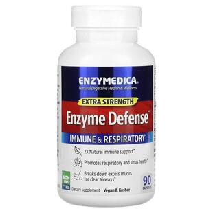 Enzymedica,Enzyme Defense，额外力量，90 粒胶囊
