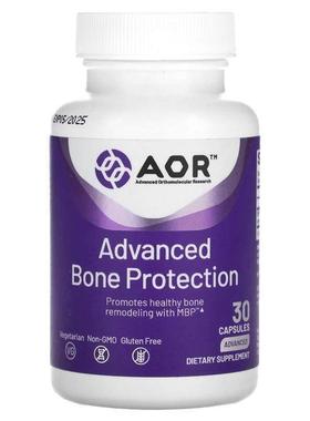 Advanced Orthomolecular Research AOR,MBP骨骼健康胶囊，30粒装