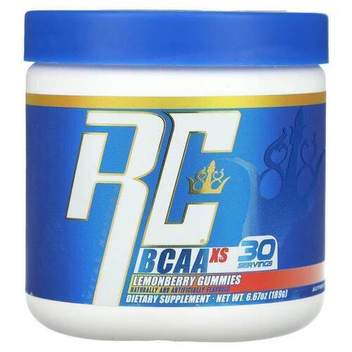 Ronnie Coleman,Vital Edition，BCAA XS，柠檬软糖味，6.67 盎司