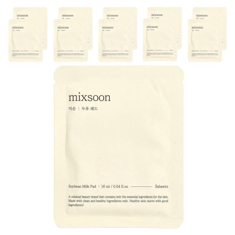 MIxsoon,Soybean Milk Pad, 30 Sheets, 0.54 fl oz (16 ml), 10