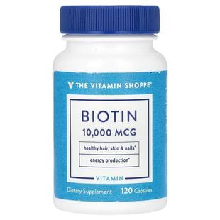 Biotin 000 The 120 Shoppe mcg Capsules Vitamin