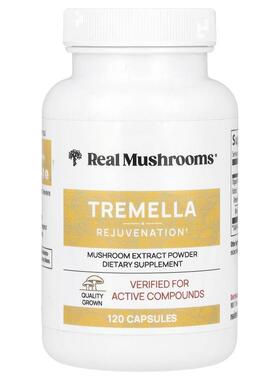 Real Mushrooms,银耳，焕肤，120 粒胶囊