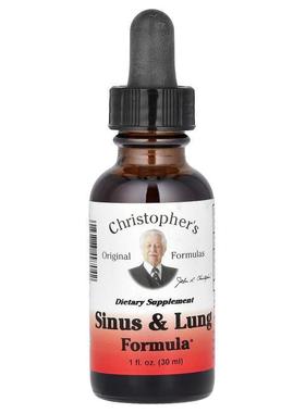 Christopher's Original Formulas,Sinus &amp;amp;amp;amp;a