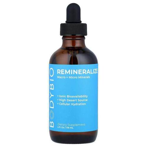 BodyBio,Remineralize, Macro + Micro Minerals, 4 fl oz (118 m