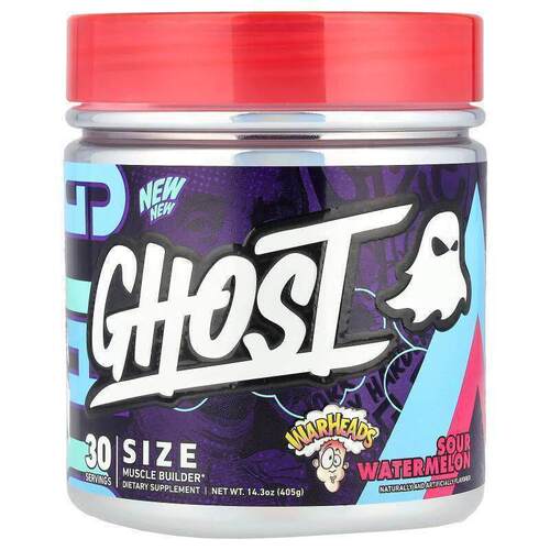 Ghost,大小，增肌剂，WarHeads 酸西瓜味