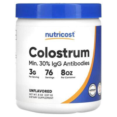Nutricost,Colostrum, Unflavored, 3 g
