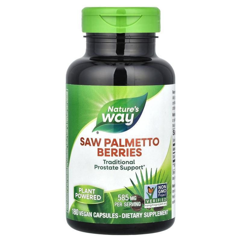 然萃维,Saw Palmetto Berries, 585 mg, 100 Vegan Capsules