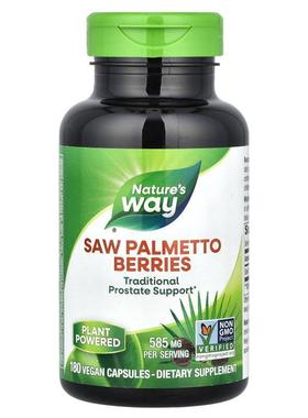 然萃维,Saw Palmetto Berries, 585 mg, 100 Vegan Capsules