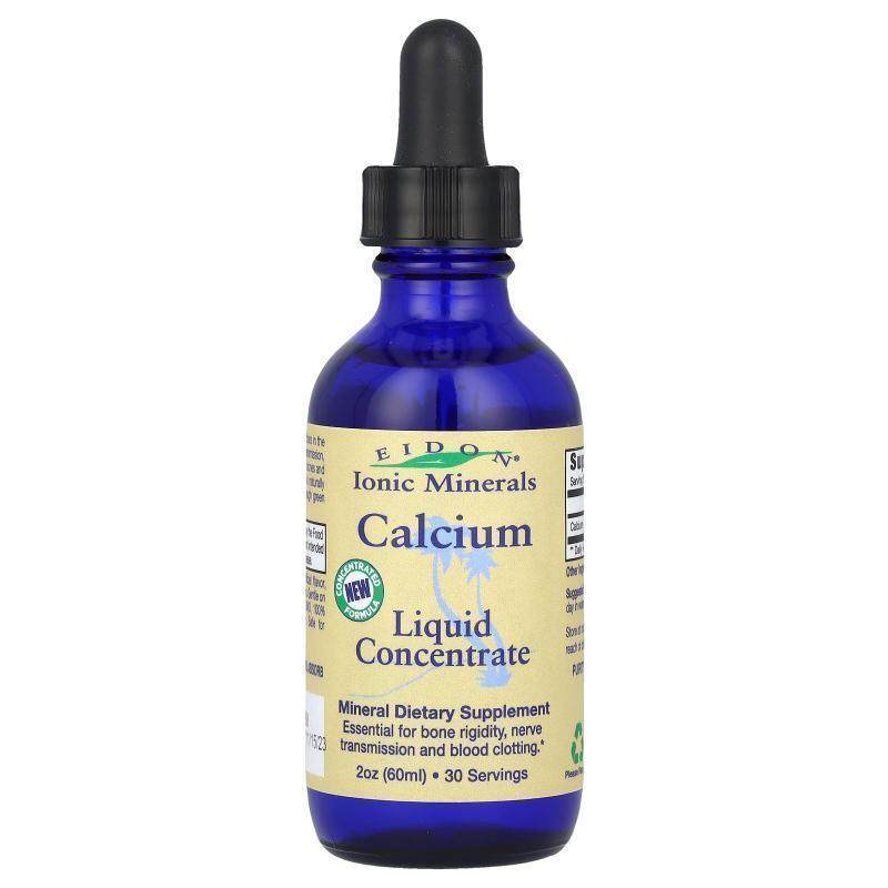 Eidon Mineral Supplements,钙，浓缩液，2 盎司（60 毫升）