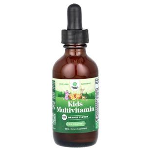 Natures Craft,Kids Multivitamin, Sugar Free, Orange, 60 ml