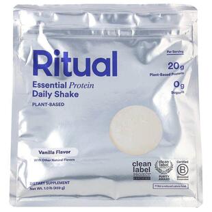 Ritual,Essential Protein Daily Shake, Vanilla, 1 lb (459 g)