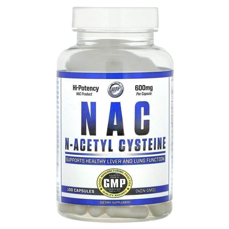 Hi Tech Pharmaceuticals,NAC, 600 mg, 100 Capsules
