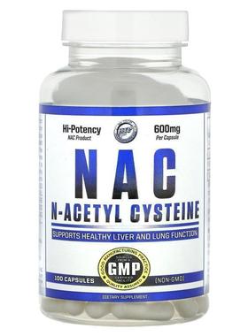 Hi Tech Pharmaceuticals,NAC, 600 mg, 100 Capsules