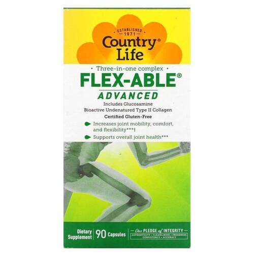 乡村生活,Flex-Able® 三合一高级复合营养胶囊，90 粒装