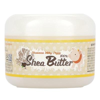 伊丽莎白,Milky Piggy, 100% Shea Butter , 3.10 oz (88 g)