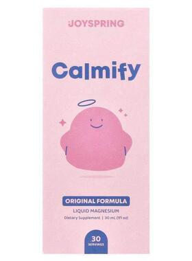 JoySpring,Calmify，液体镁，1 液量盎司（30 毫升）