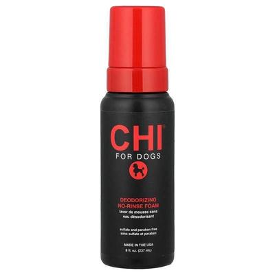 CHI for Dogs,Deodorizing No-Rinse Foam, For Dogs
