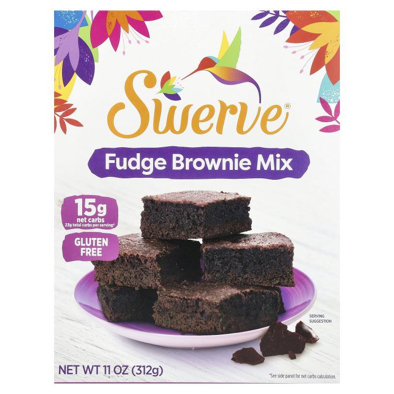Swerve,Fudge Brownie Mix, 11 oz (312 g)