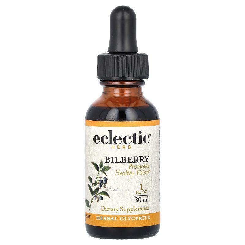 Eclectic Institute,Herb, Bilberry, 1 fl oz (30 ml)