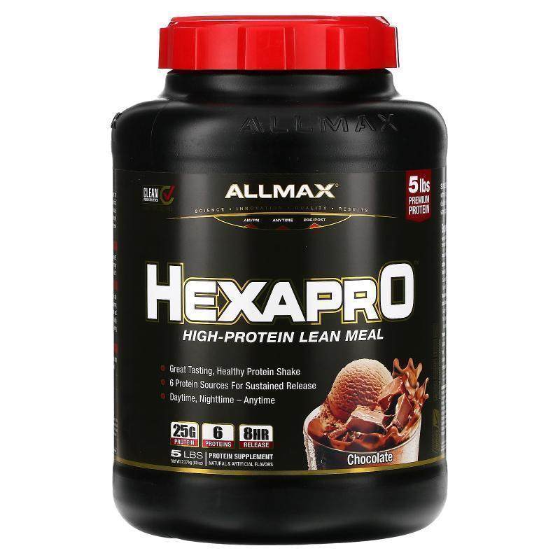ALLMAX,Hexapro，优质 6 种蛋白质混合配方，法国香草味，5 磅（2