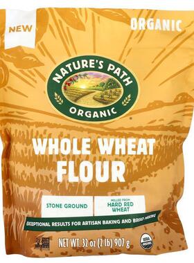 Nature's Path,Organic Whole Wheat Flour, Stone Ground, 2 lbs