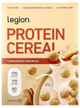 Legion Athletics,Protein Cereal, Cinnamon Crunch, 8.46 oz (2