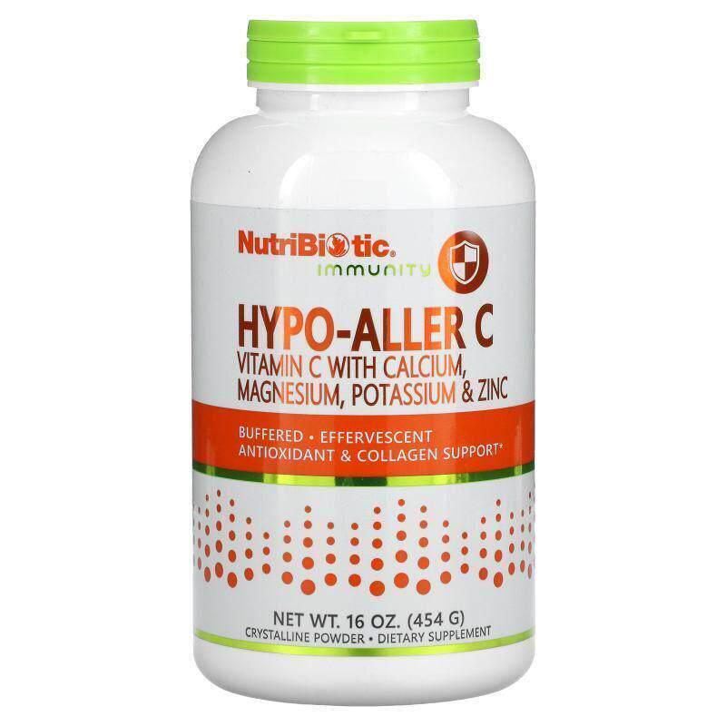 NutriBiotic 维生素C&矿物质缓释泡腾晶体粉
